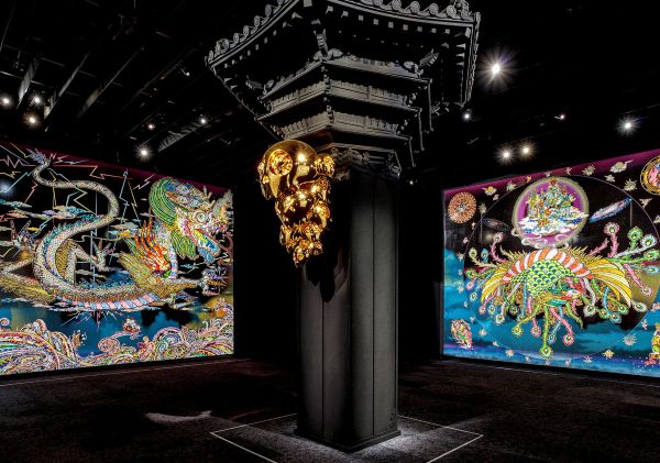 Takashi Murakami Mononoke Kyoto, Kyoto City KYOCERA Museum, Kyoto, Japan 2024, photo: Joshua White 