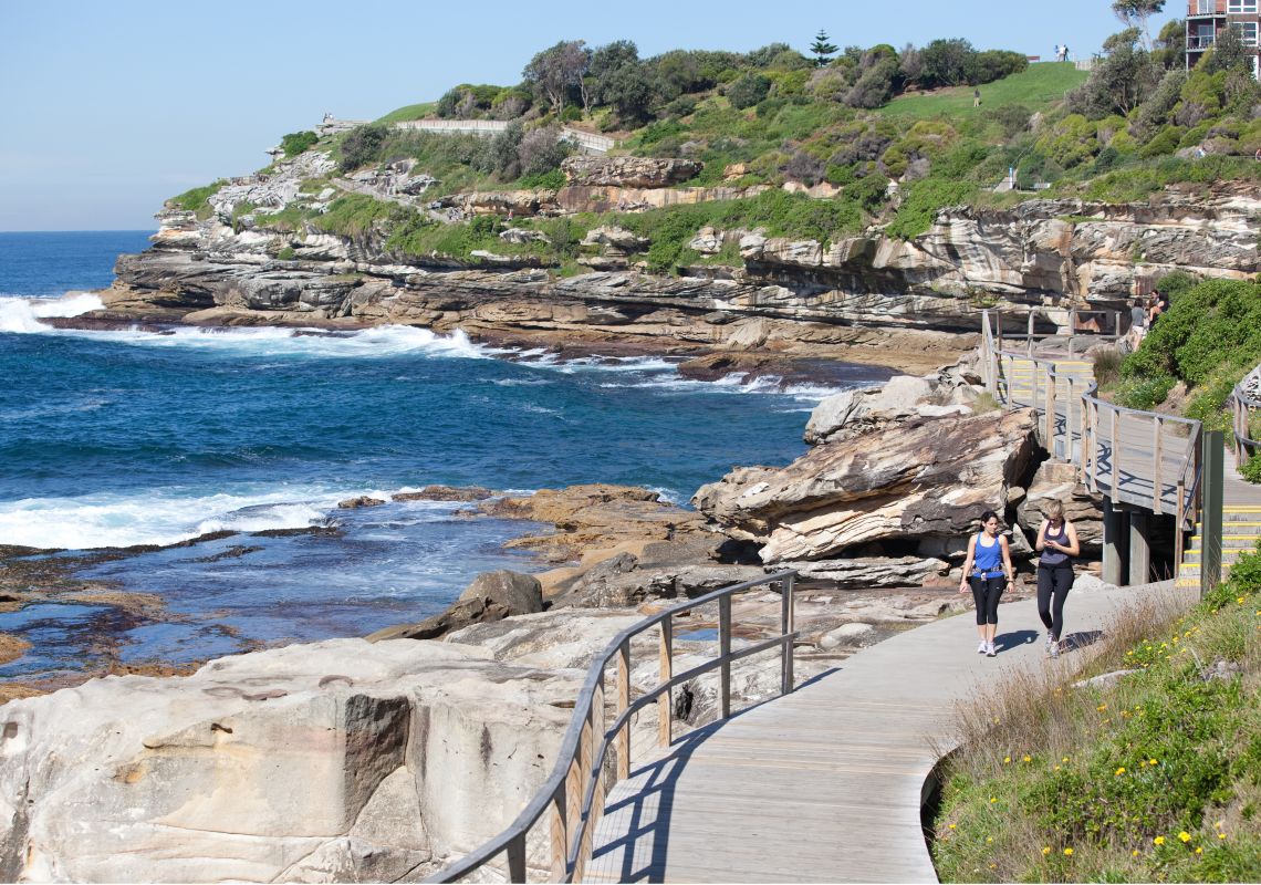 Bondi coastal walk, Bondi Bondi coastal walk in Bondi, Sydney East
