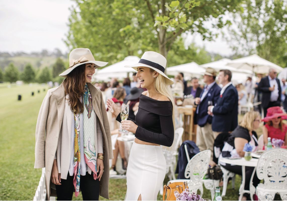 Attendees at the Polo Gold Cup in Sydney Polo Club Polo Gold Cup 2015, Sydney Polo Club
