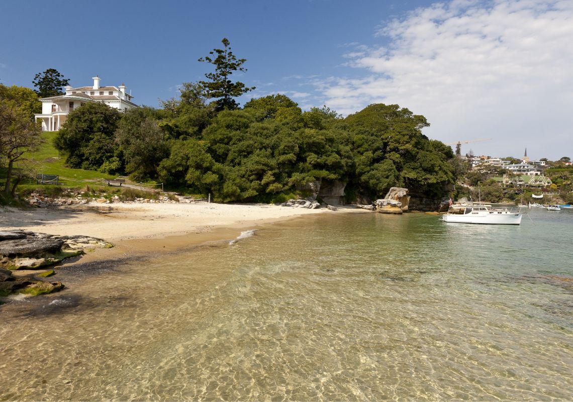 Milk Beach, Vaucluse Milk Beach at Vaucluse in Watsons Bay