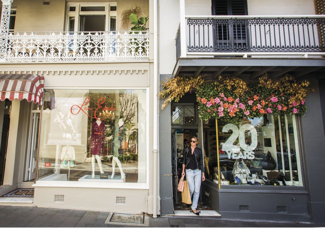William Street in Paddington Pelle Designer Recycled, Paddington