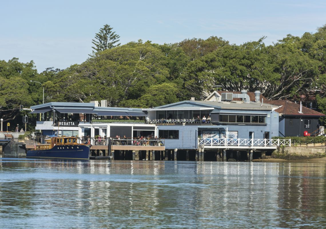 Harbourside dining in Rose Bay with Tide Cafe and Regatta in Rose Bay Rose Bay, Sydney