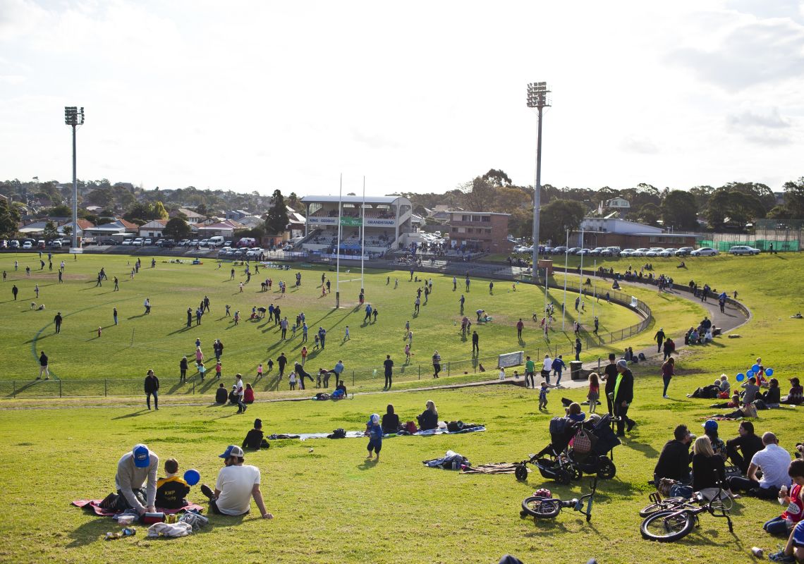 Marrickville Oval in Marrickville Marrickville Oval, Marrickville