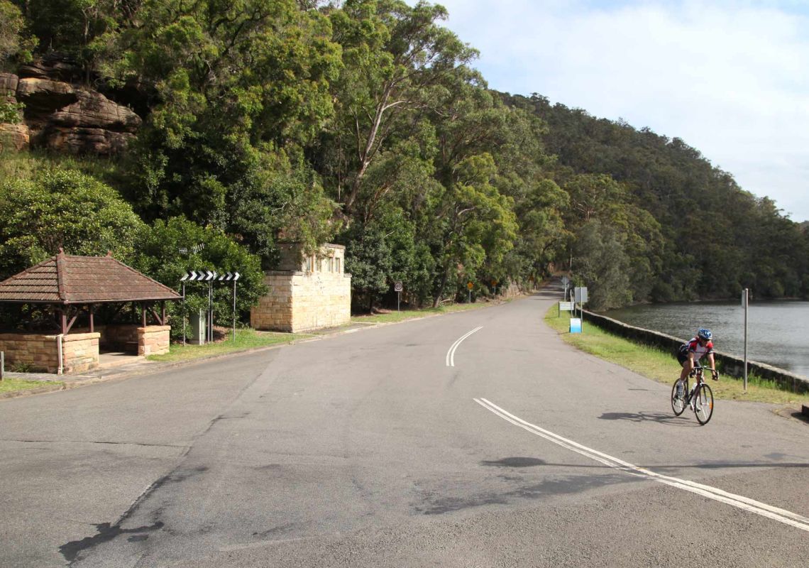 Ku-ring-gai Chase National Park Mount Colah Station to Pymble Station cycle route, Ku-ring-gai Chase National Park