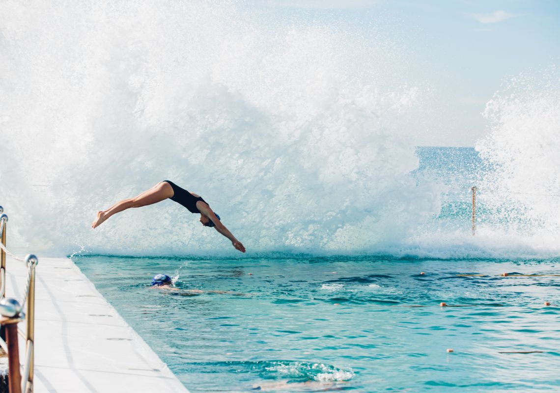 Ocean Pool in Sydney Ocean Pool in Sydney