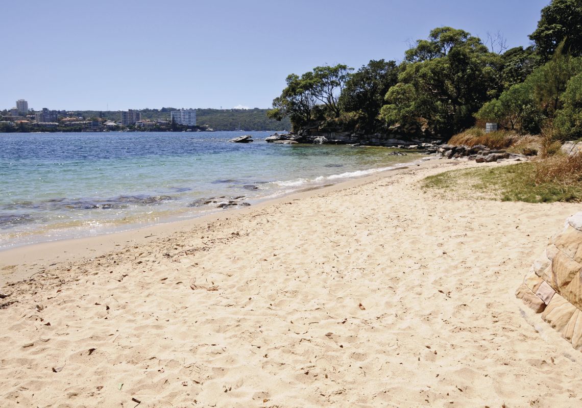 Reef Beach, Sydney Harbour National Park Reef Beach, on the Manly to Spit Walk through Sydney Harbour National Park