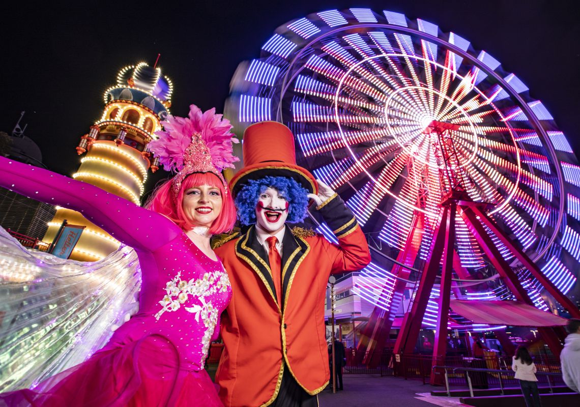 Vivid Sydney 2018 Experience an explosion of colour, light and music as Phantasos, the spirit of surreal dreams, paints a picture on the biggest dream catcher in Sydney