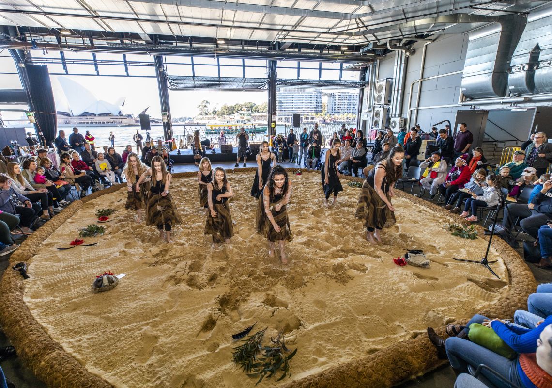 Blak Markets, Sydney The 2018 National Indigenous NAIDOC Art Fair hosted by Blak Markets at the Overseas Passenger Terminal, Sydney