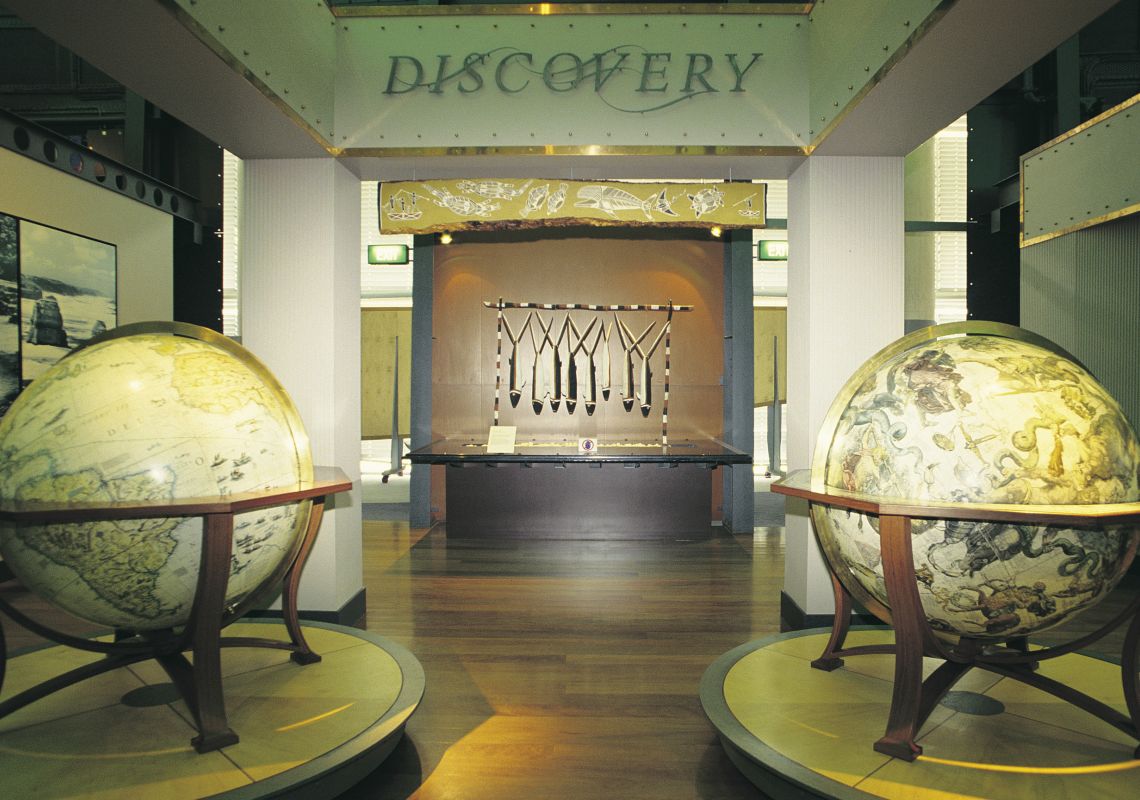 Australian National Maritime Museum, Darling Harbour Interior exhibition space, Australian National Maritime Museum at Darling Harbour - Pyrmont - Sydney City