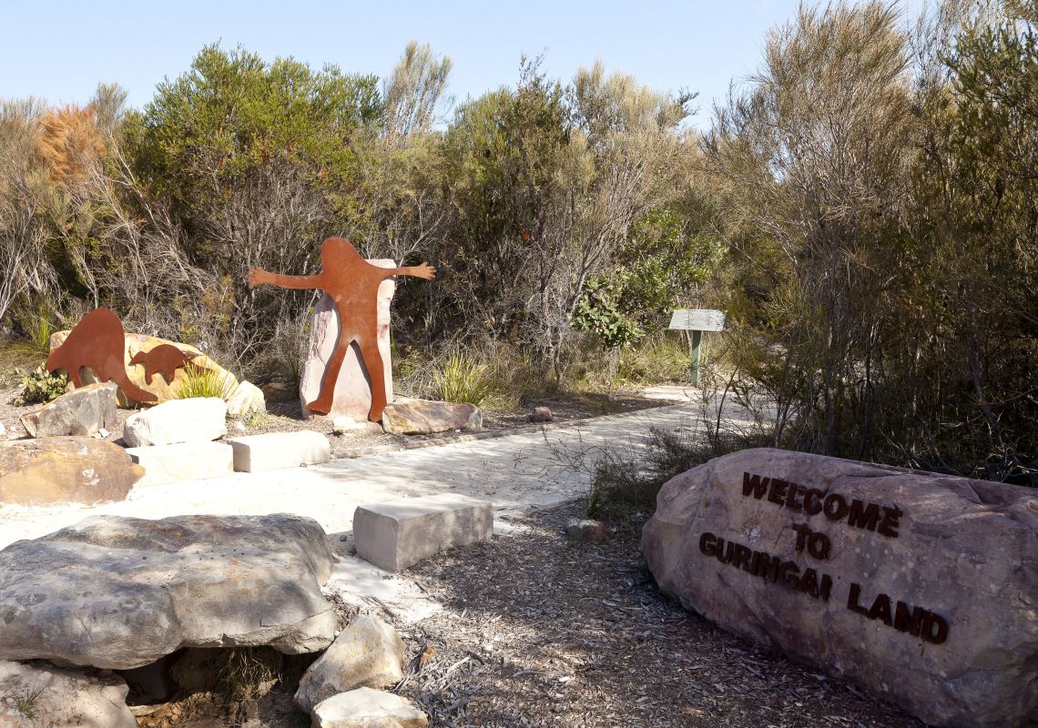 Ku-Ring-Gai Chase National Park, West Head Guringai Aboriginal art at West Head, Ku-Ring-Gai Chase National Park