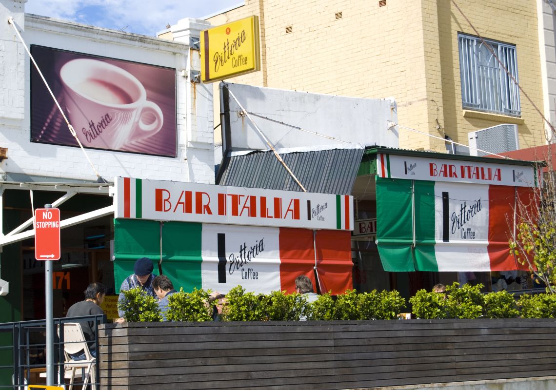 Bar Italia, Leichhardt 'Bar Italia' restaurant on Norton Street in Leichhardt, Inner Sydney