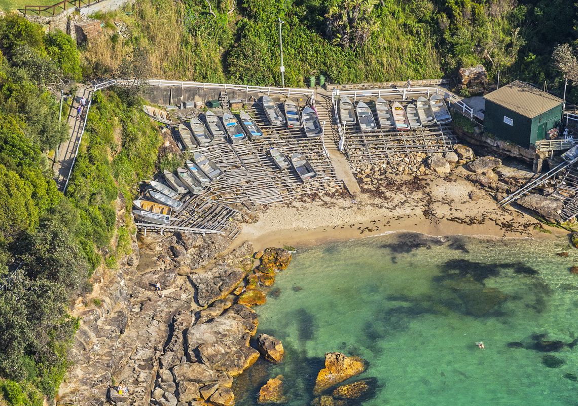 Gordon's Bay, Coogee Aerial of Gordon's Bay in Coogee, Sydney East