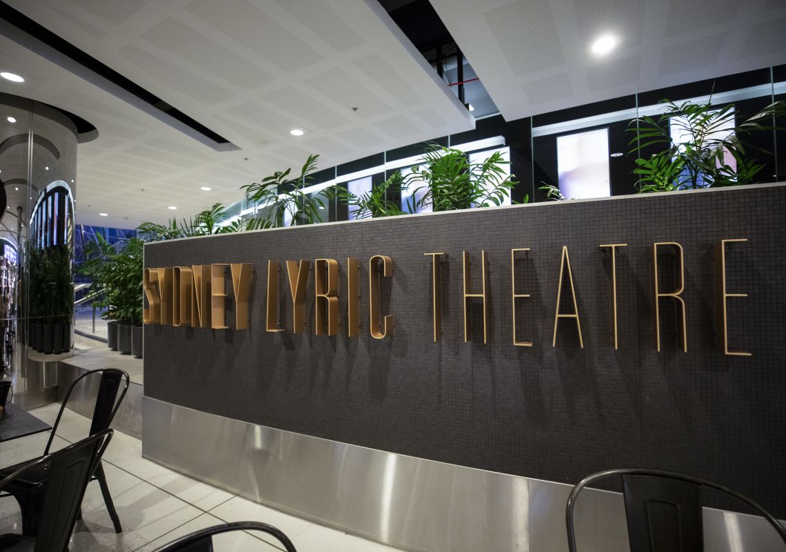 Sydney Lyric Theatre, Pyrmont The Sydney Lyric Theatre inside The Star complex in Pyrmont, Sydney