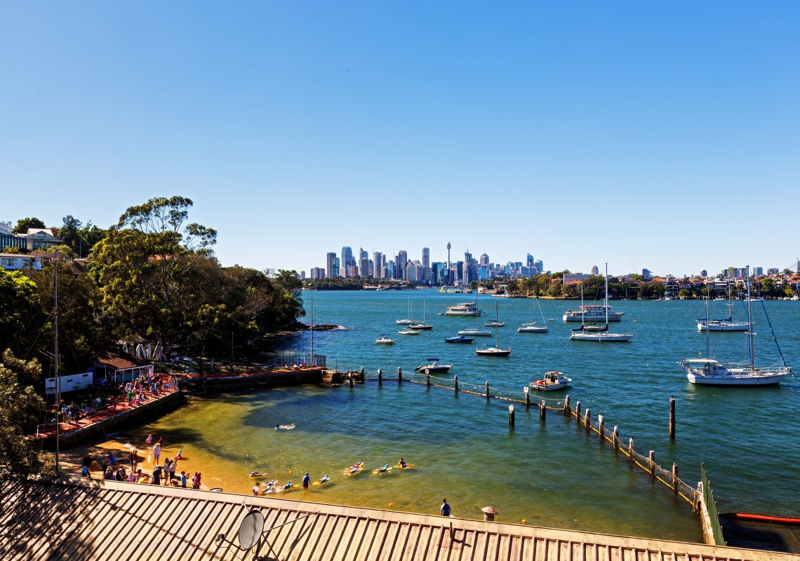 Summer in Sydney Views of Greenwich Baths, Sydney