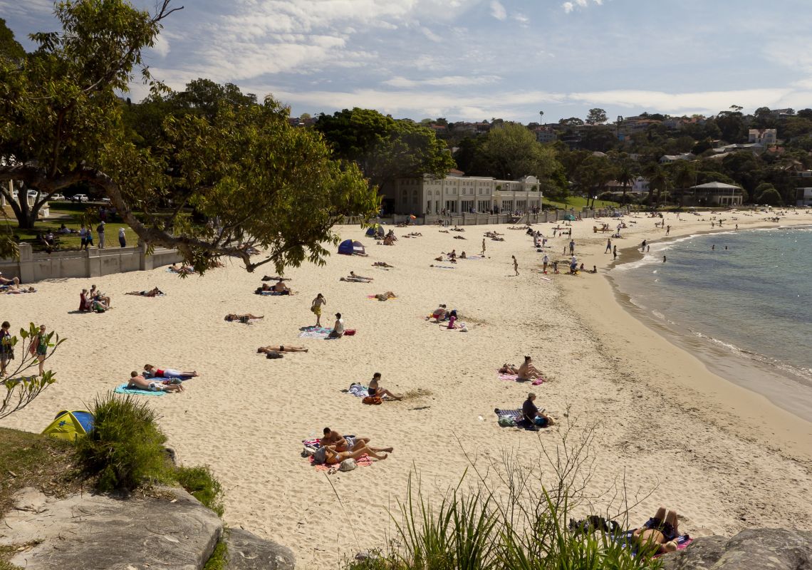 Balmoral Beach, Mosman Balmoral Beach with Bathers Pavilion in background, Mosman