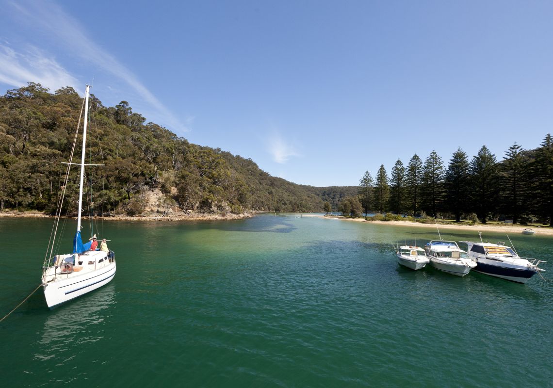 The Basin, Ku-Ring-Gai National Park The Basin at Pittwater in Ku-ring-gai Chase National Park