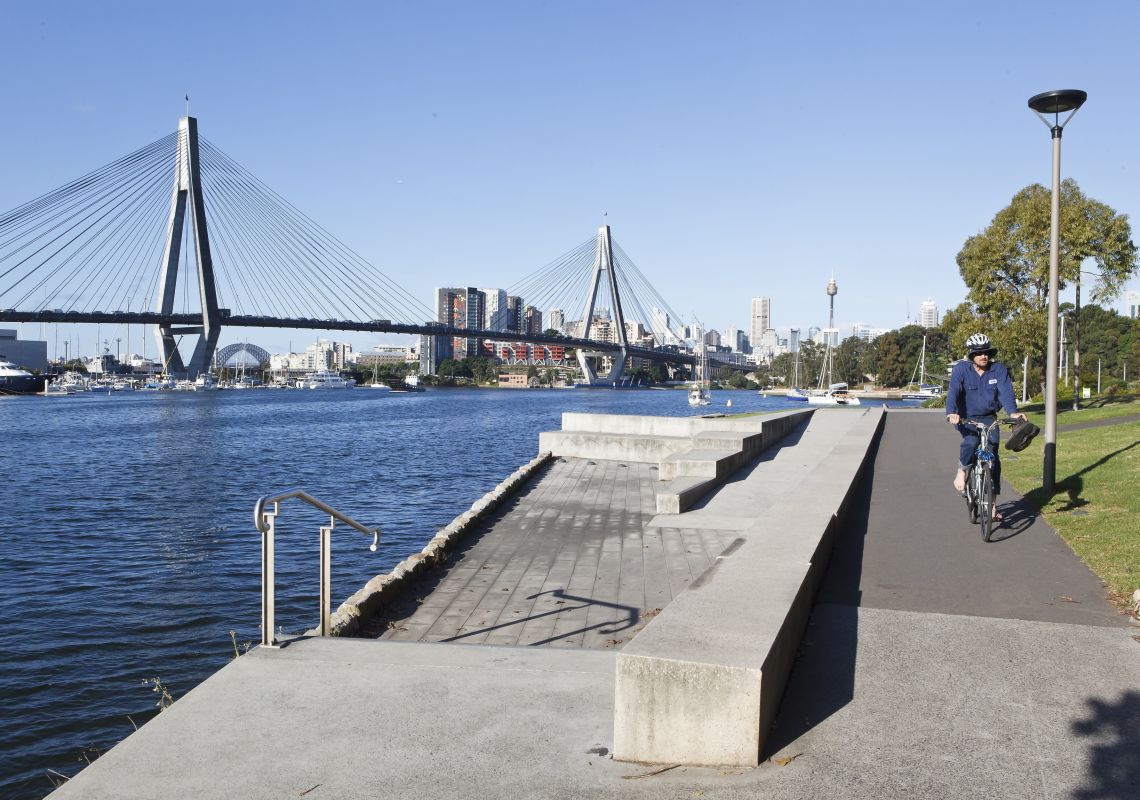 Blackwattle Bay in Glebe Blackwattle Bay in Glebe