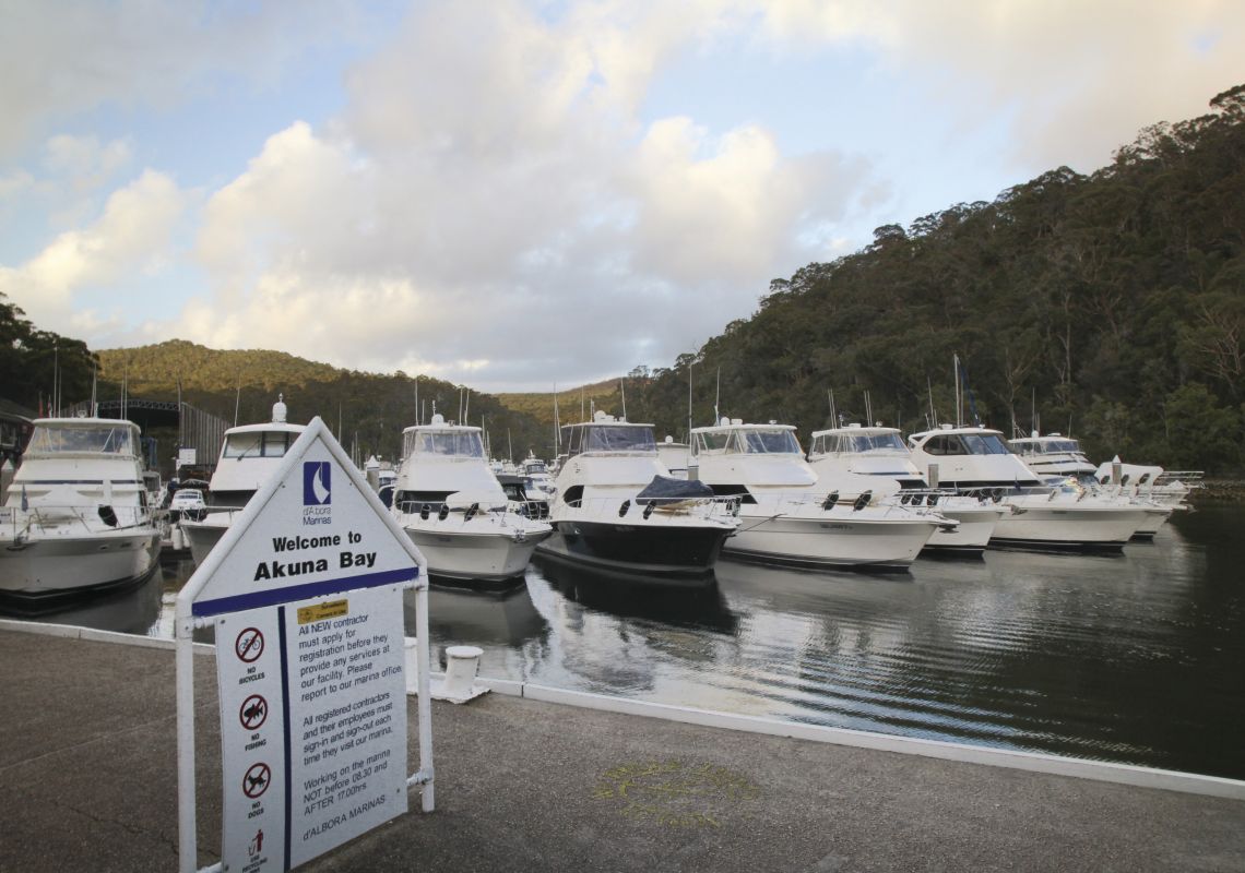 d'Albora Marinas at Akuna Bay, Ku-ring-gai Chase National Park