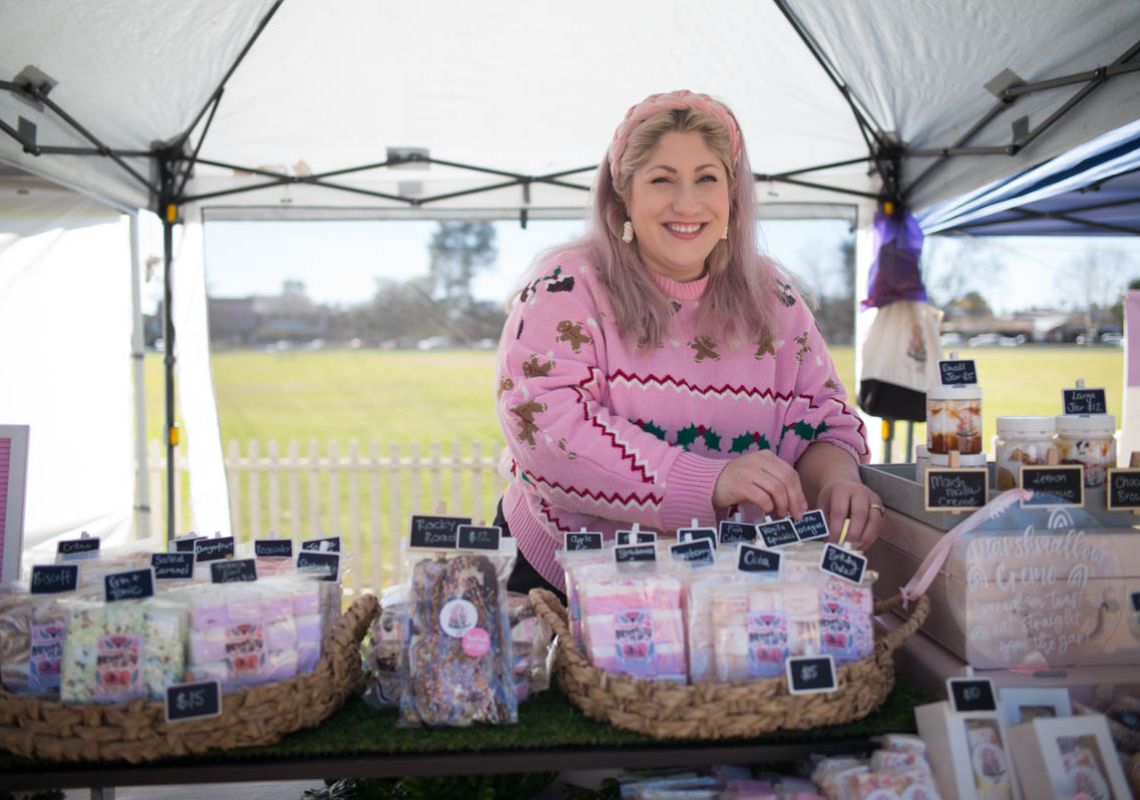Richmond Good Food market. Image Credit: Jonathan Cami Richmond Good Food market - The Hawkesbury