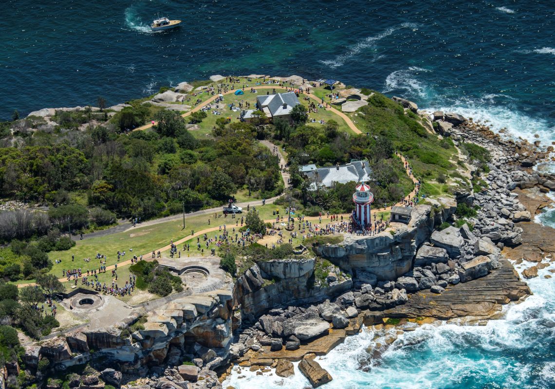 Sydney to Hobart Yacht Race, Sydney Crowds gathered at South Head, Vaucluse to witness the start of the 2018 Sydney to Hobart Yacht Race in Sydney Harbour