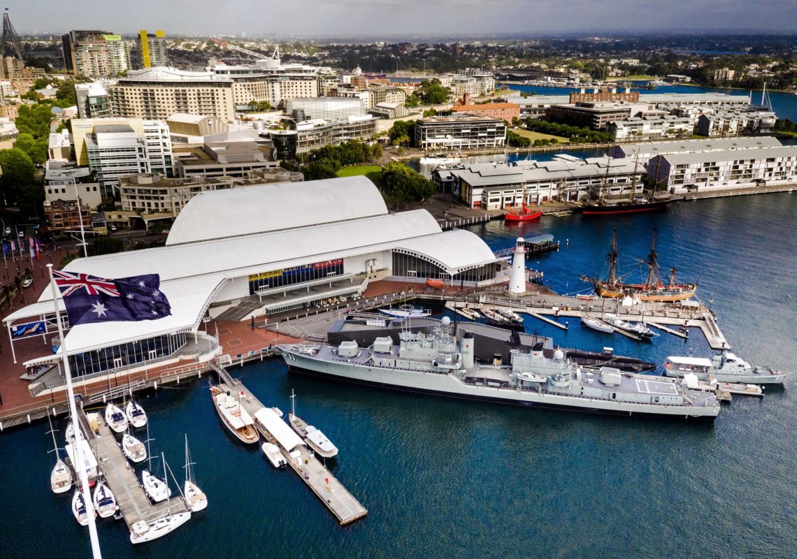 Australian National Maritime Museum, Darling Harbour Australian National Maritime Museum at Darling Harbour, Sydney