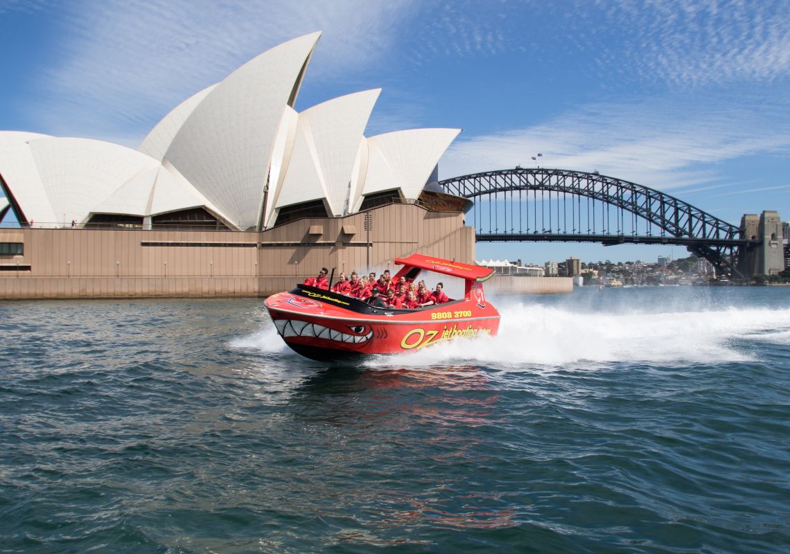 Sydney Harbour Jet Boat Ride in Sydney City