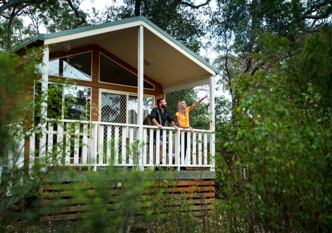 Cabin at Lane Cove Holiday Park in North Ryde - Sydney North