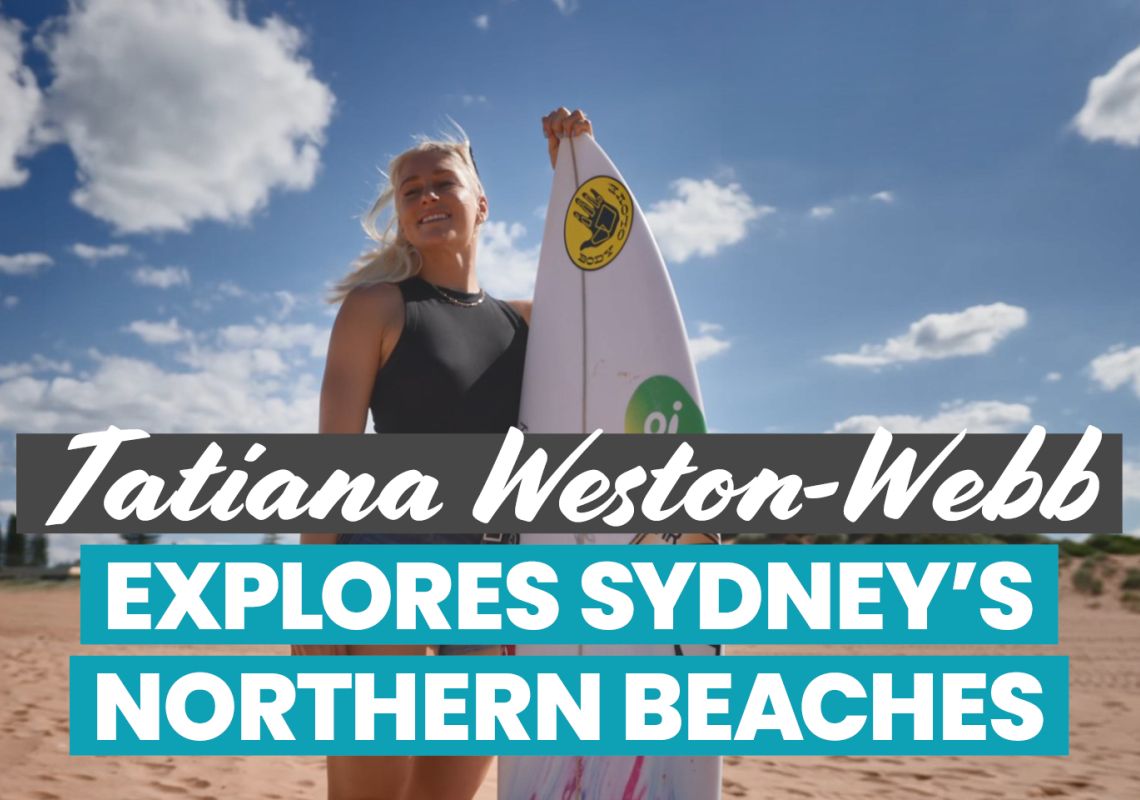 Sydney Surf Beaches - WSL surf pros explore Sydney - Tatiana
