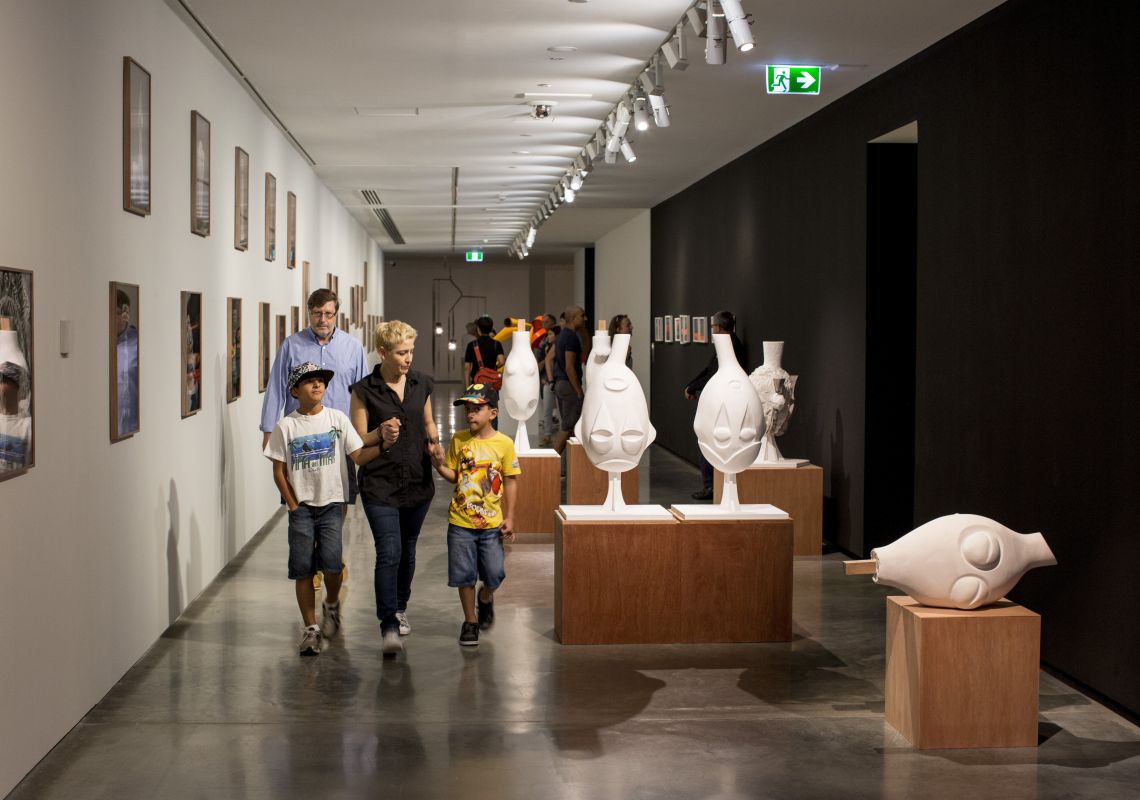 Installation view of the 19th Biennale of Sydney (2014) at the Museum of Contemporary Art Australia Courtesy the artist and Tolarno Galleries