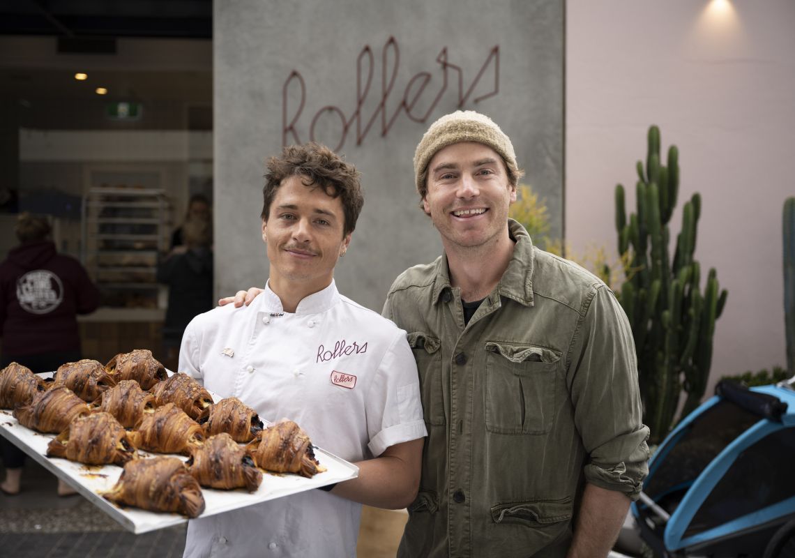 Hayden Quinn at Rollers Bakehouse - Manly - Sydney North