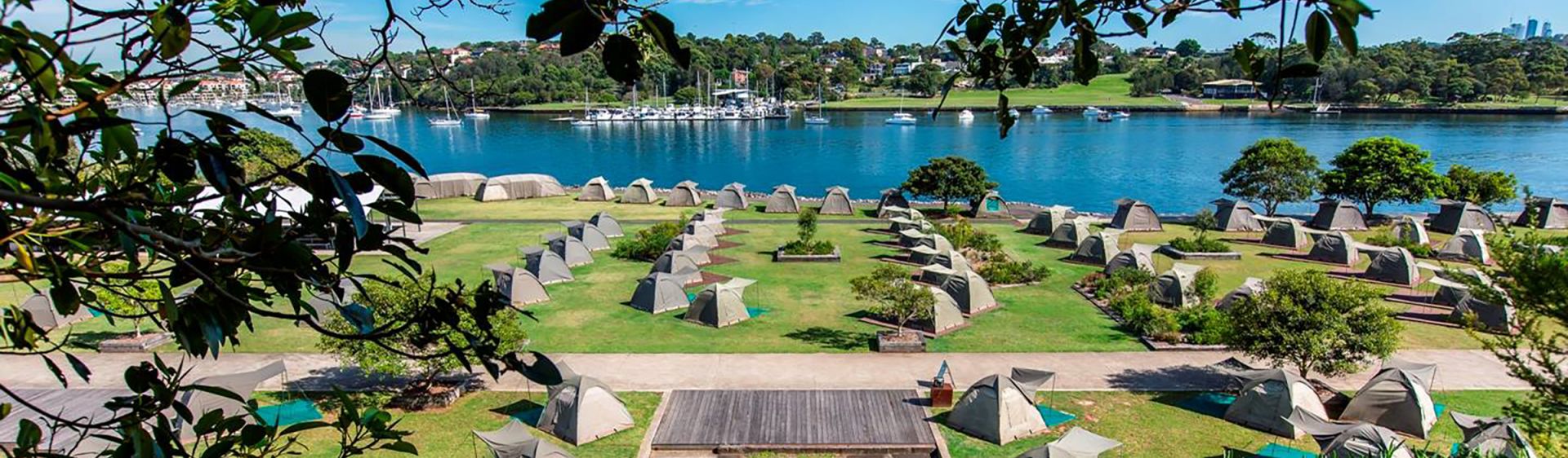 Camping on Cockatoo Island - Sydney Harbour