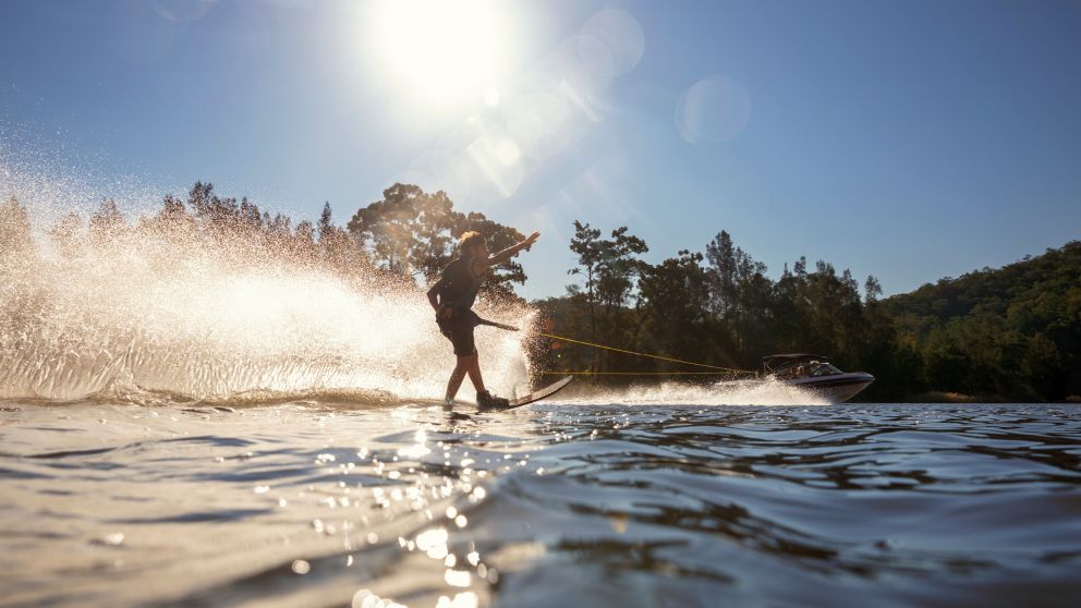 Water Skiing on the river - Hawkesbury Region