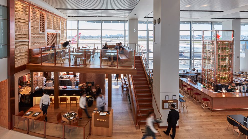 Sydney Airport T1 International The Bistro by Wolfgang Puck, Mascot
