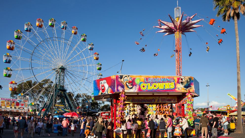 jízdy na Sydney Royal Easter Show, Olympijský Park v Sydney