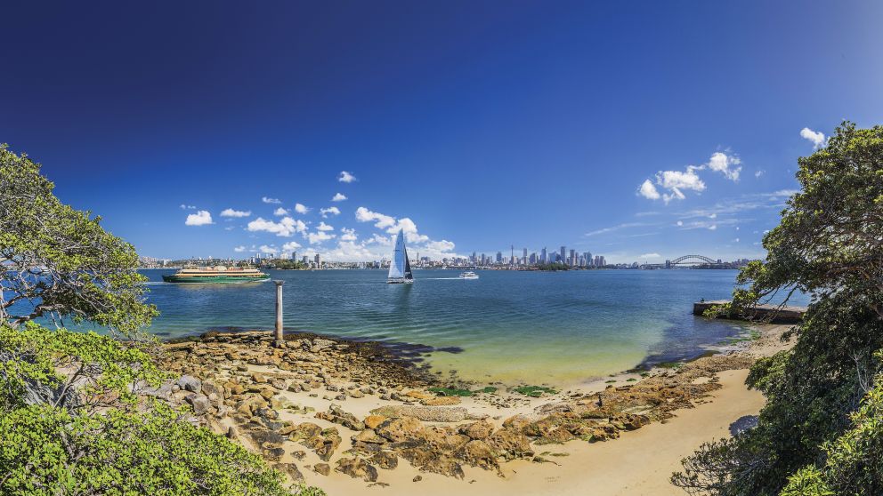 Views of Sydney Harbour from Bradleys Head - Mosman - Sydney