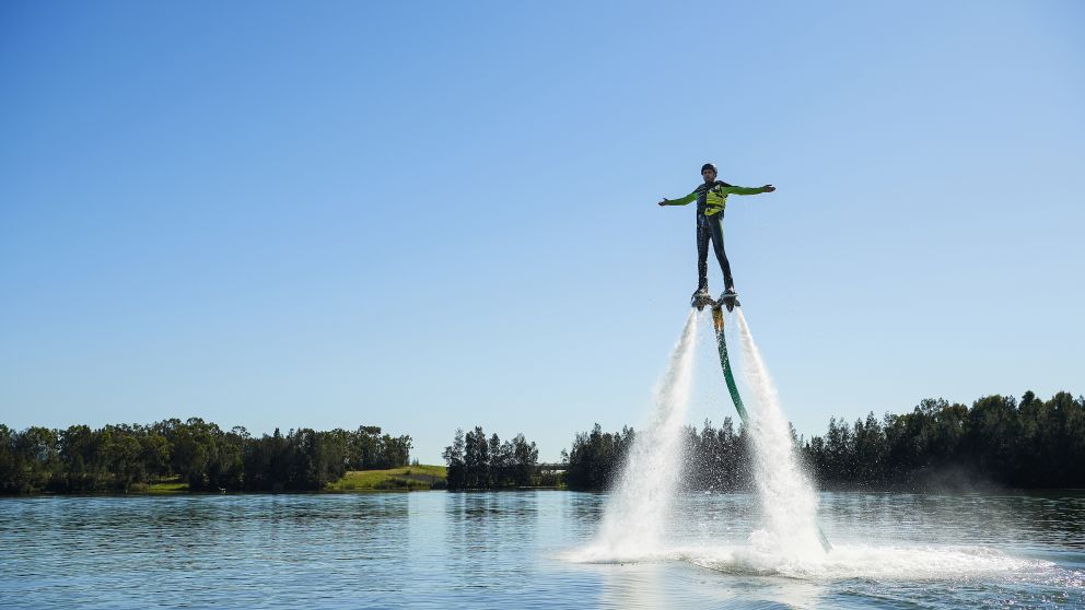 Jetpack Adventures at the Sydney International Regatta Centre