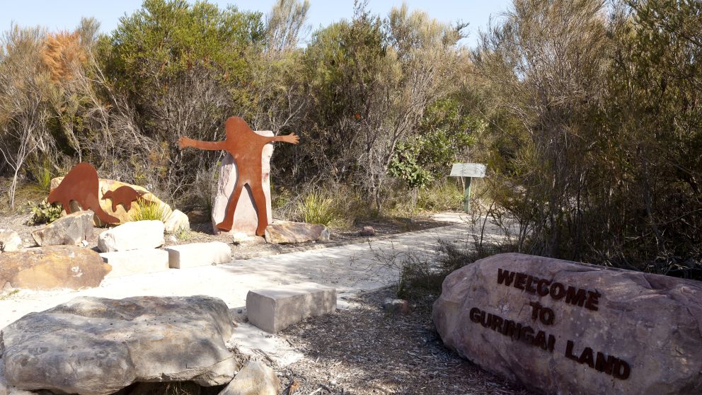 Guringai Aboriginal art at West Head, Ku-Ring-Gai Chase National Park - Andrew Gregory; Destination NSW