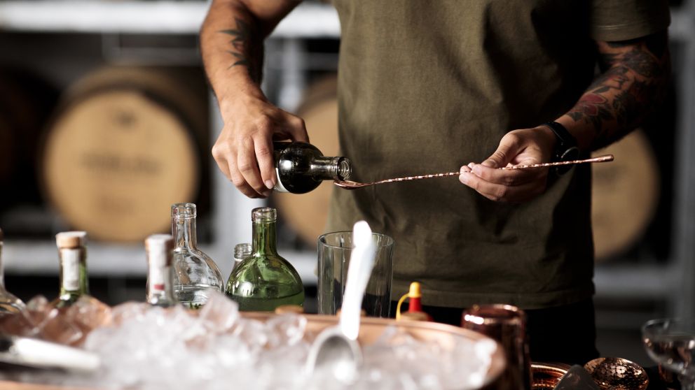 The cocktail masterclass experience at Archie Rose Distilling Co., Rosebery