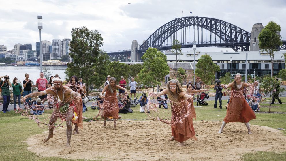 WugulOra, a ceremony celebrating Australia's traditional custodians on Australia Day