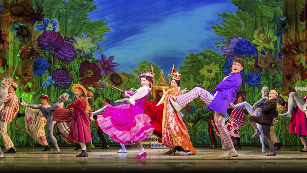 Zizi Strallen, Charlie Stemp and Company in Mary Poppins. Image Credit: Johan Persson