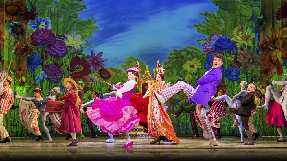 Zizi Strallen, Charlie Stemp and Company in Mary Poppins. Credit: Johan Persson