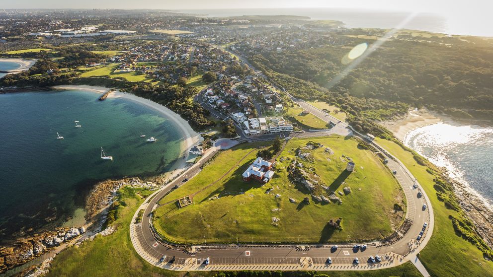 Aerial view of La Perouse, Sydney east