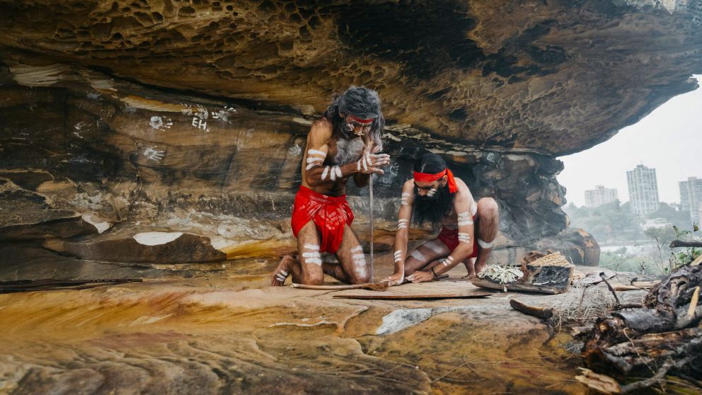 Aboriginal guided tour with Tribal Warrior on Be-lang-le-wool (Clark Island), Sydney