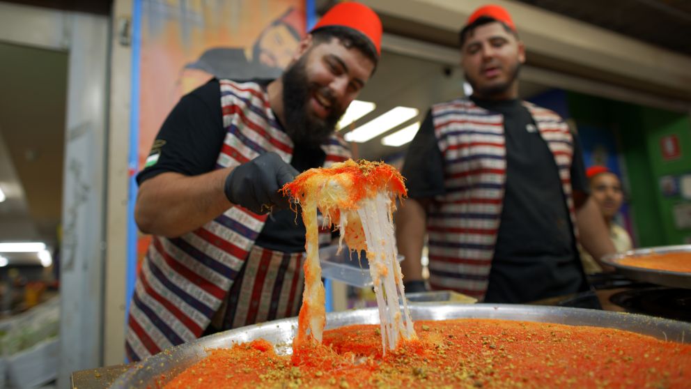 Yummy Yummy Knafeh at Ramadan Night Markets, Lakemba