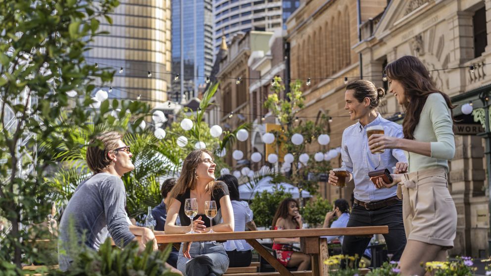 Outdoor dining, The Rocks