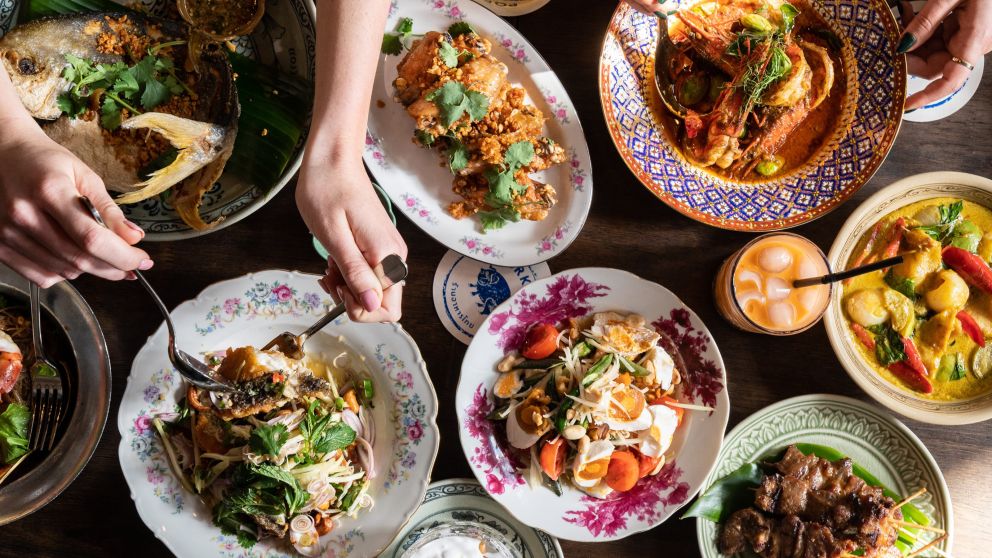 Selection of dishes at Porkfat, Haymarket - Credit: Leigh Griffiths