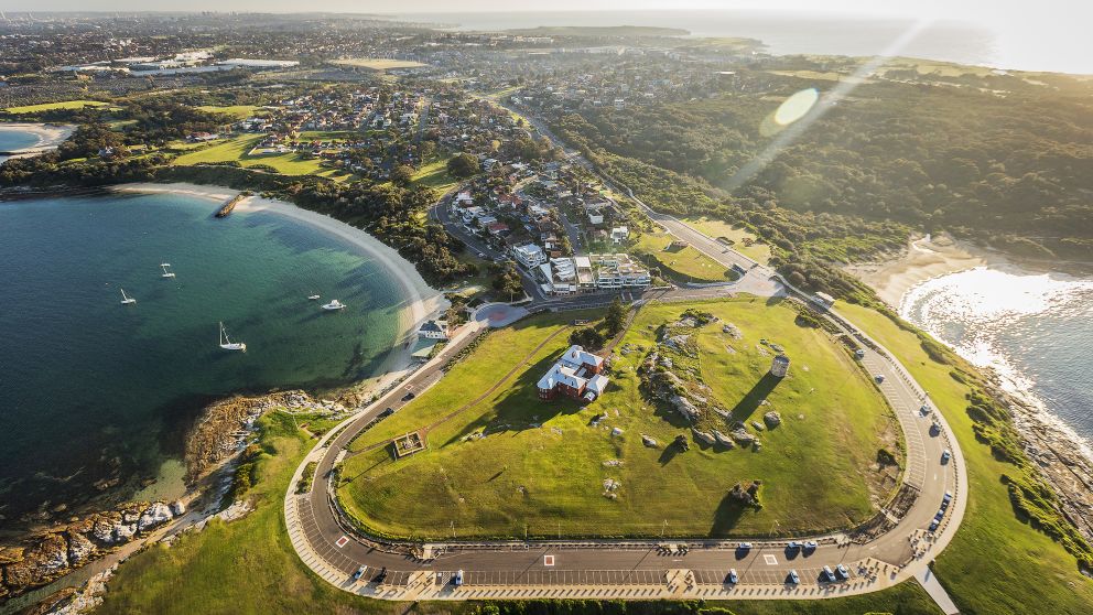 Aerial view of La Perouse, Sydney east