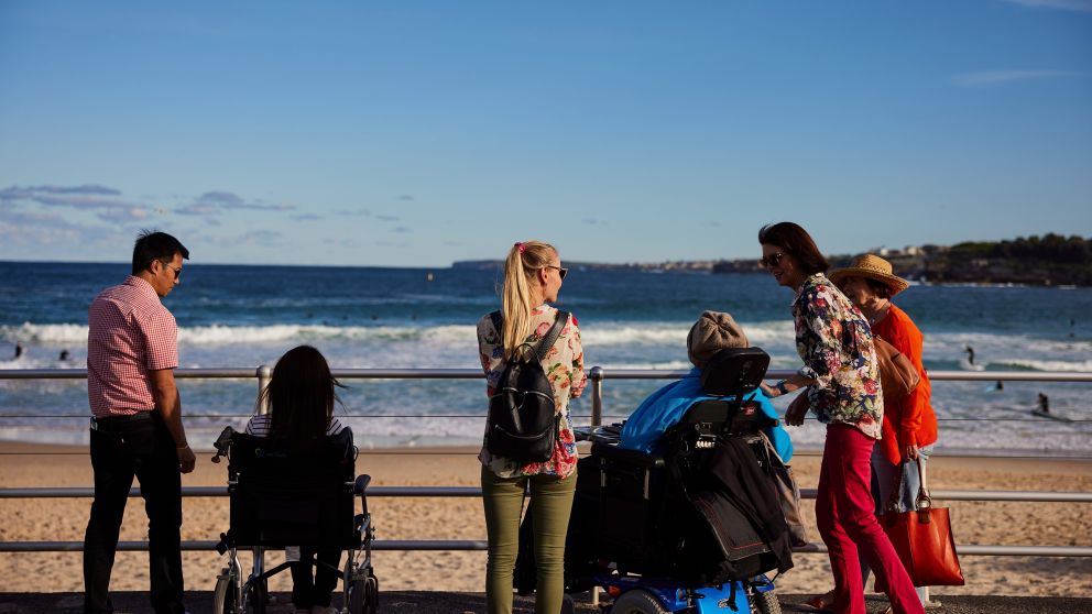 At Bondi Beach with Australia in Style