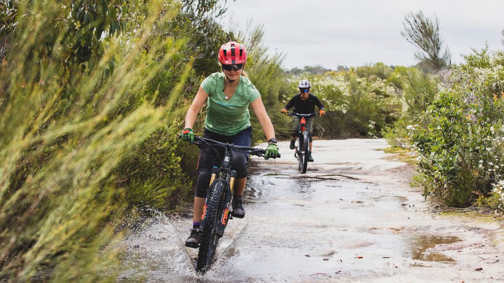 Manly dam mountain biking on sale