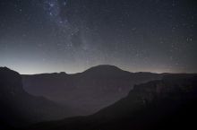 从蓝山埃文斯瞭望台观星